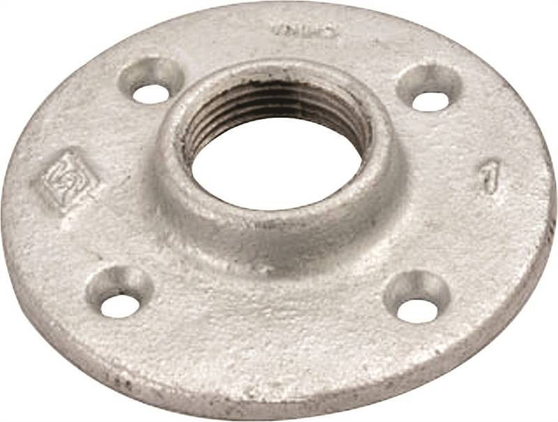 Floor Flange Mallble Galv 1-2