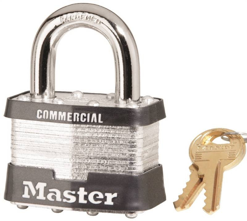 Padlock Steel 1in Vrtcl Ka