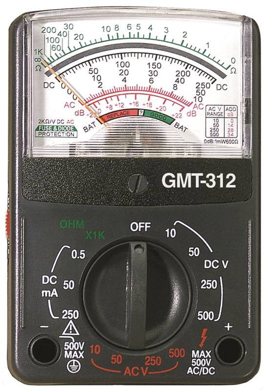 Multitester Analog 12rng-5func