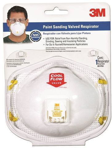 Respirator Paint-sanding W-vlv