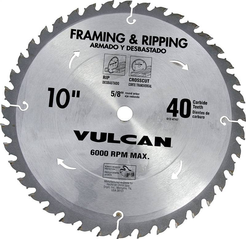 Circ Saw Blade Carb 10-40t