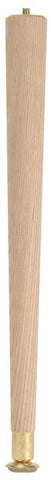 Leg Table Round Taper Wood 8in