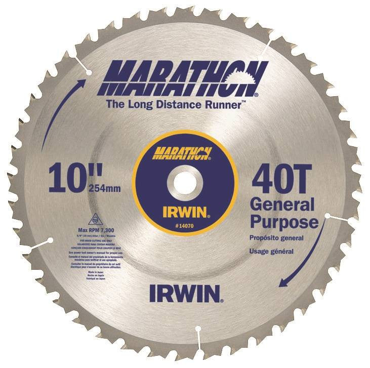 Circ Saw Blade 10in Trim-finsh