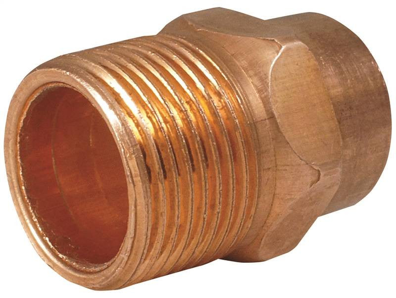 Adapter Male Copper 1-2