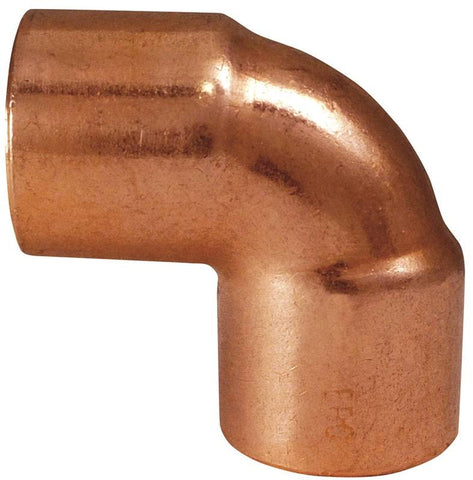 Elbow Copper 90 Deg Cxc 3-8