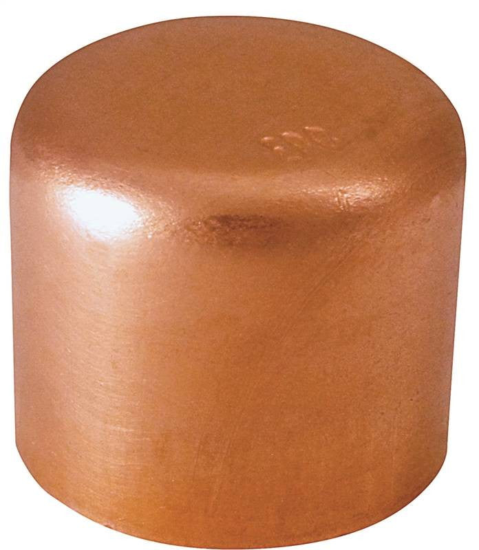 Cap Copper Tube 1-2 In