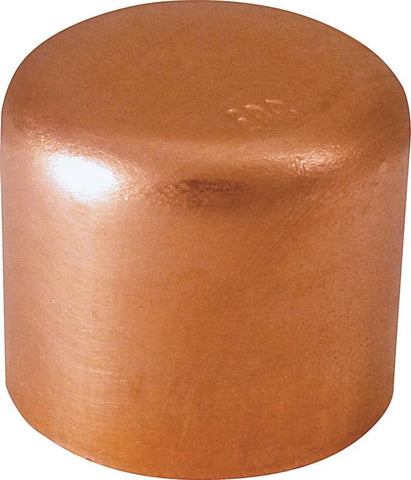 Cap Copper Tube 3-4 In