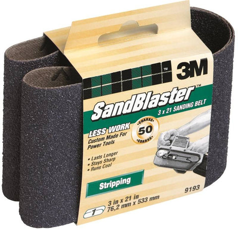 3x21in Crse Prpl Sanding Belt