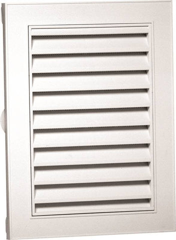 Gable Vent 18x24in White Rect