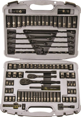 Socket Set 99pc Black Chrome