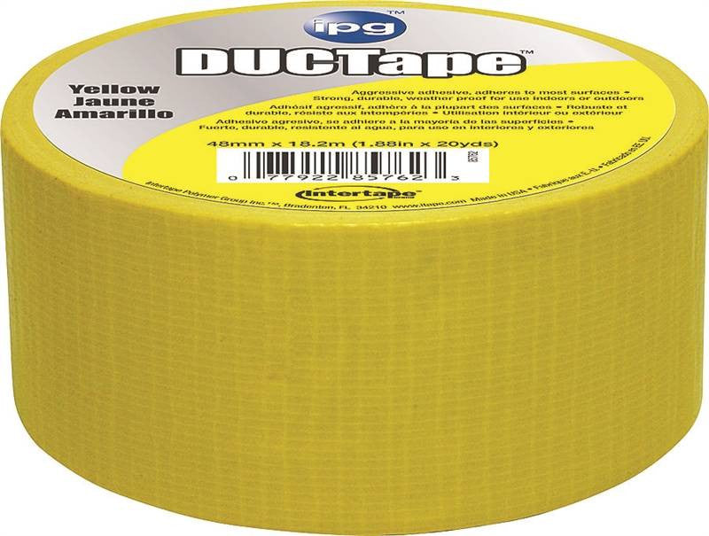 Tape Duct Yellow 1.88inx20yd