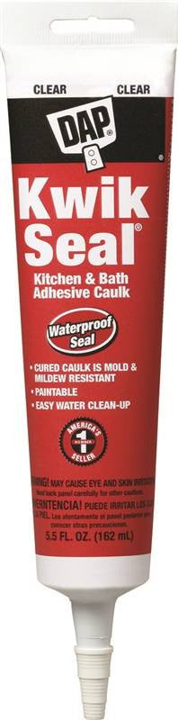 Caulk Adh Tub Tile Clear 5.5oz