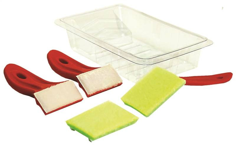 Roller Tray Kit 5pc Plstc 3in