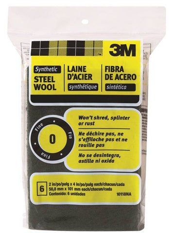 Pad Steel Wool Synthetic Fine