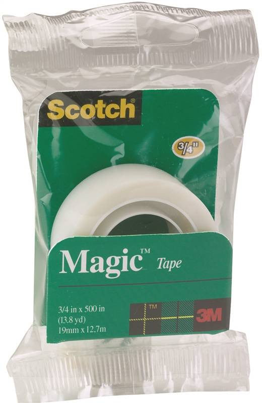 Tape Refill Trans 3-4x500in