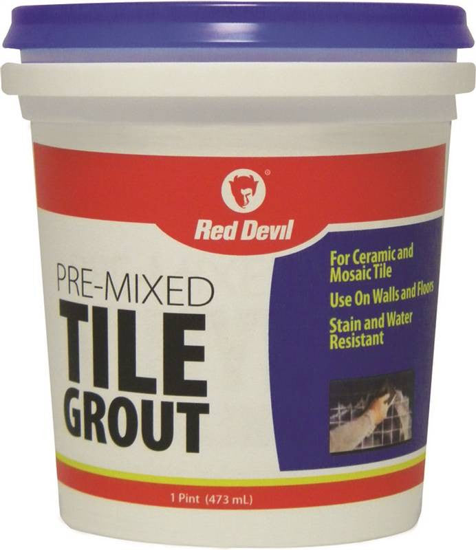 Grout Tile Premix Paste Pint