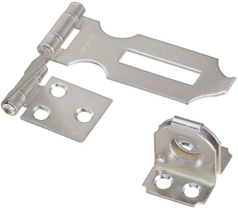 Hasp Safety Steel Dbl 3in Zinc