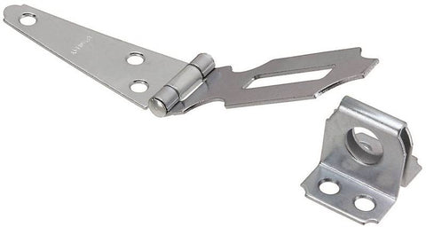 Hasp Safety Stl Fixed 3in Zinc
