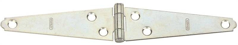 Hinge Strap Steel Ld 4in Zinc