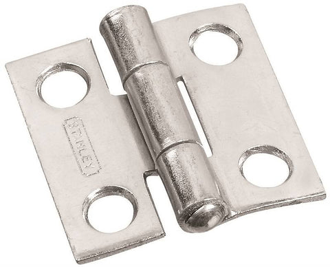 Hinge Utility Steel 1in Zinc