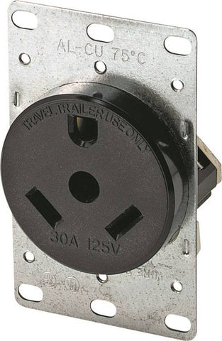 Receptacle Pwr 2p-3w 30a 125v