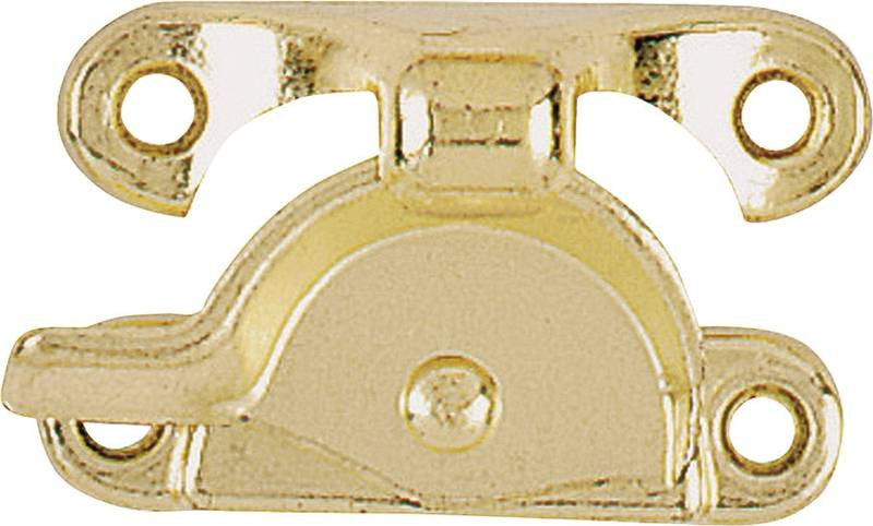 Brt Brass Sash Crescent Lock