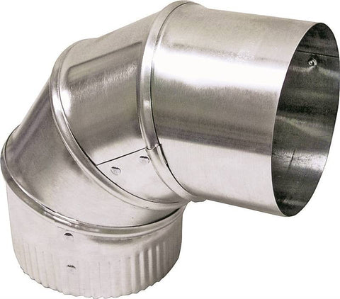 Elbow Vent Aluminum Adj 3in