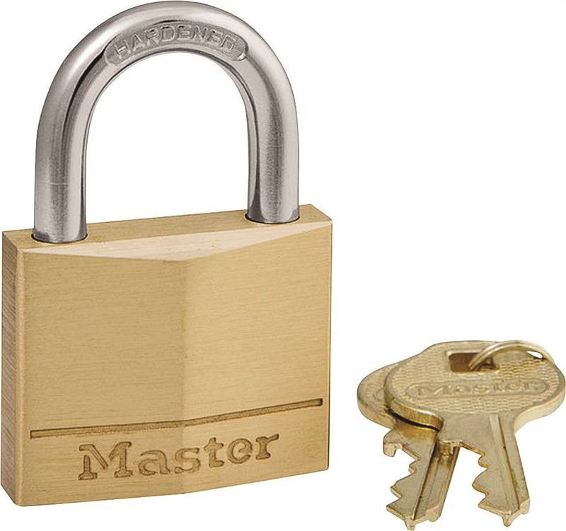 Padlock Brass 7-8in Vertclr Kd