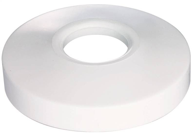 Bath Flange Shallow Wht 3-4