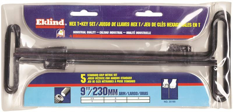 Key Hex Set 5pc Metric T-hndl