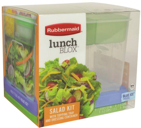 Lunch Box Salad Kit Plst Clear