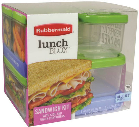 Lunch Box Sanwch Kit Plst Clr