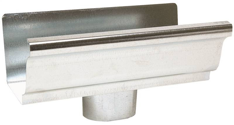 Gutter End 5in K W-outlet Glv