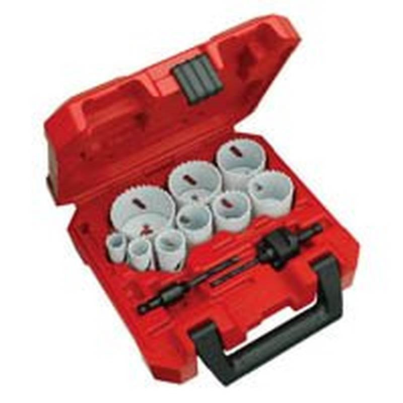 Hole Saw Kit Gen Purpose 13pc