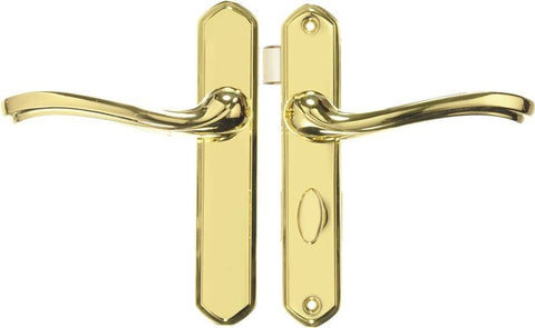 Door Latch Set Storm Pol Brass