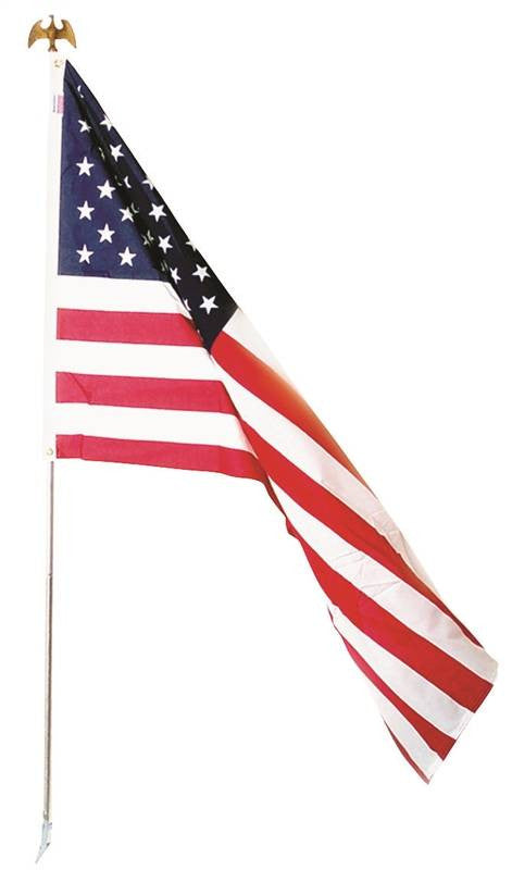 Flag Us Set Poly Cotton 3x5ft