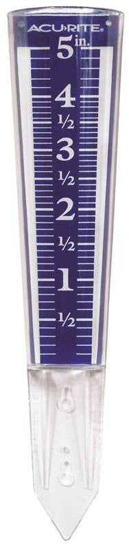 Rain Gauge Clear Vu 12-1-2 Lgt