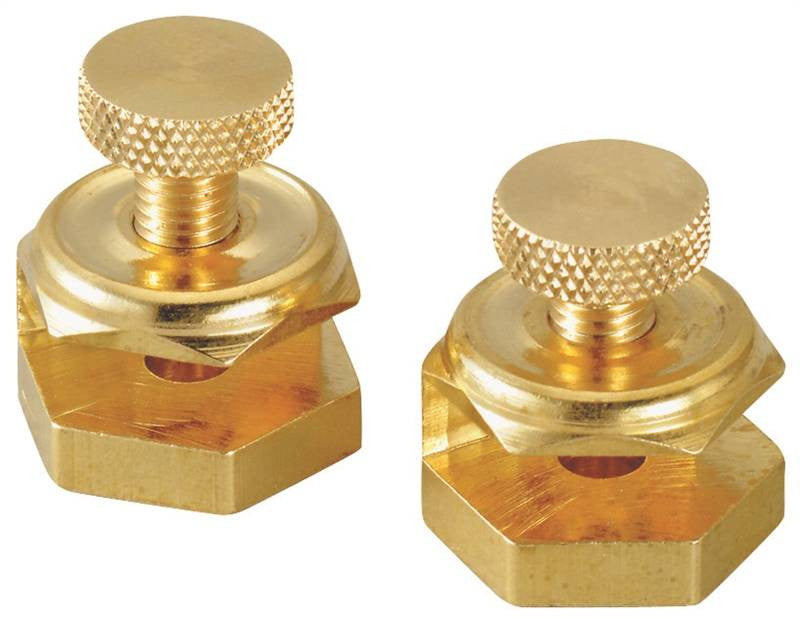 Gauge Stair Clamp 2pc Brass