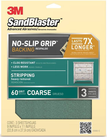 Sandpaper Pntr Crs 9x11in 60