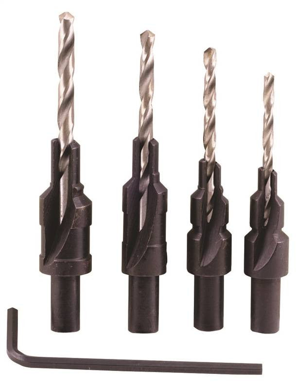 4pc Countersink-screw Pilot