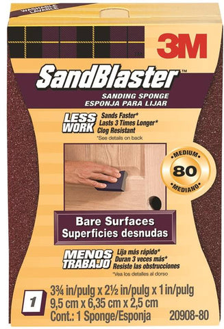 Sanding Sponge Wet-dry 80 Grit