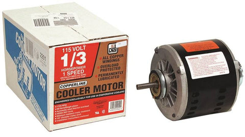 Motor Cooler 1spd 1-3hp Copper