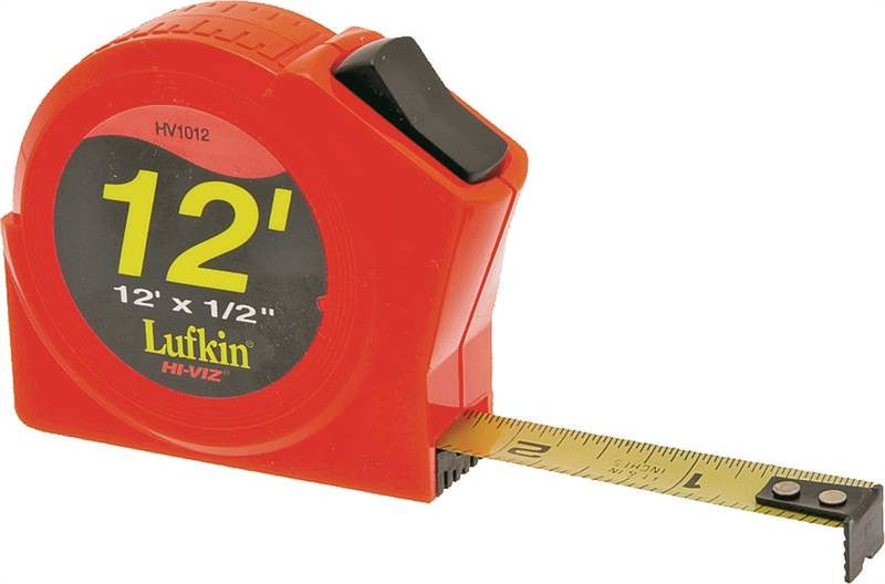 Rule Tape 12ftx1-2in Or Hi-viz