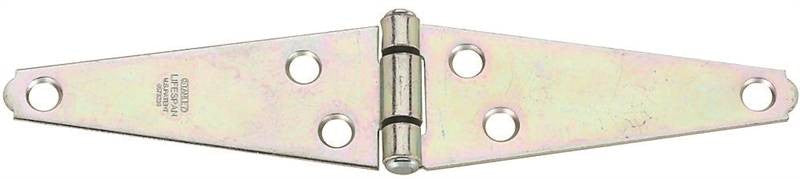 Hinge Strap Steel Hd 4in Zinc