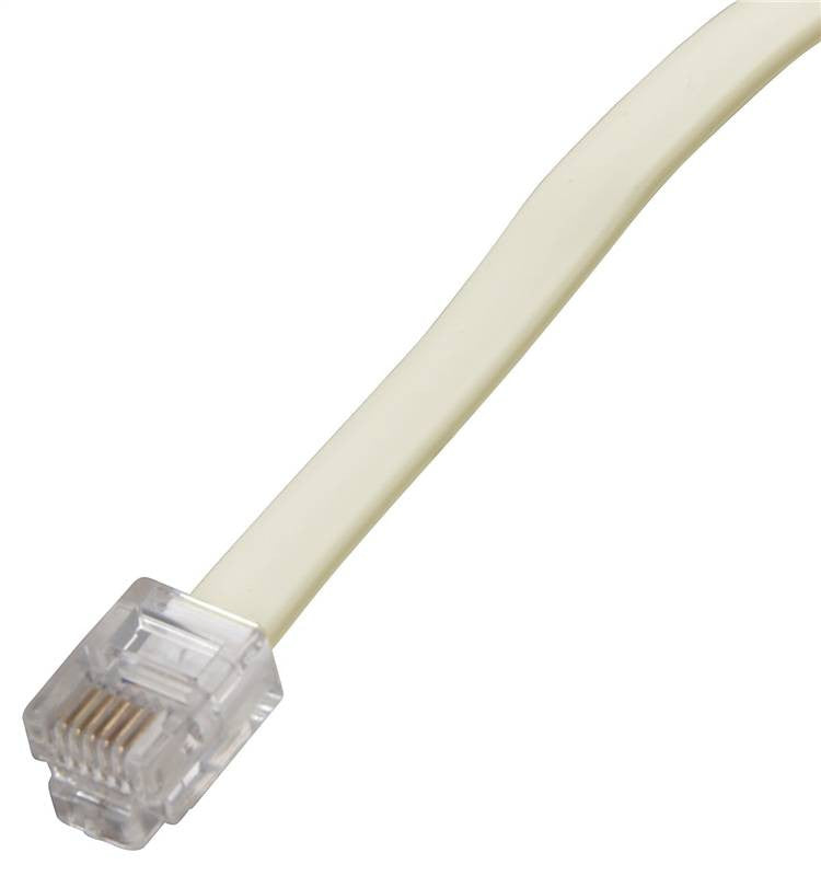 Cord Telephone Line 7ft Almond