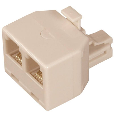 Adapter Phone Outlet 2-way Alm
