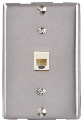 Mount Wall Phone Single Silver