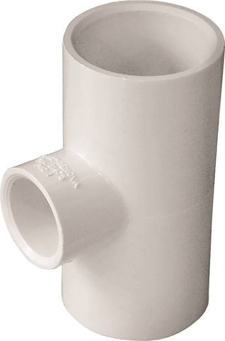 Tee Pvc Slip 1x1x1-2 In