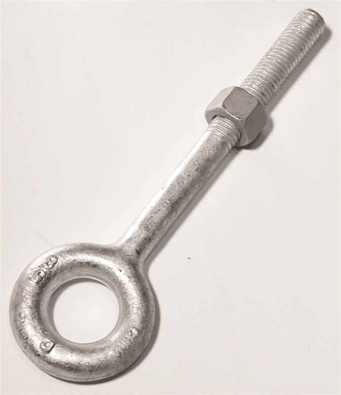 Eye Bolt W-nut 3-8x2.5in Galv