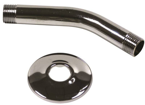 Shower Arm-flange Chrome 6in